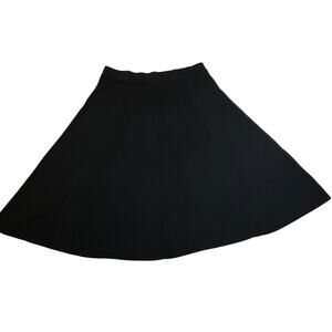 Charter Club Women's Pull On Knit A-Line Midi Skirt Size 1X Minimalist Modest